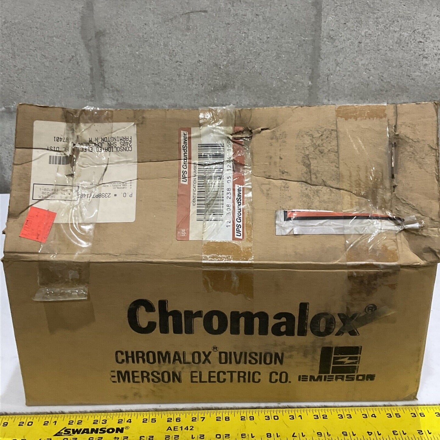 CHROMALOX 182684 156-118950-001 ARTM-750EZ ELECTRICAL HEATER 373