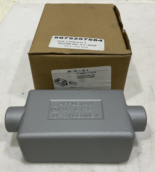 APPLETON APP FSC-1-50-A DEVICE ELECTRICAL BOX 373