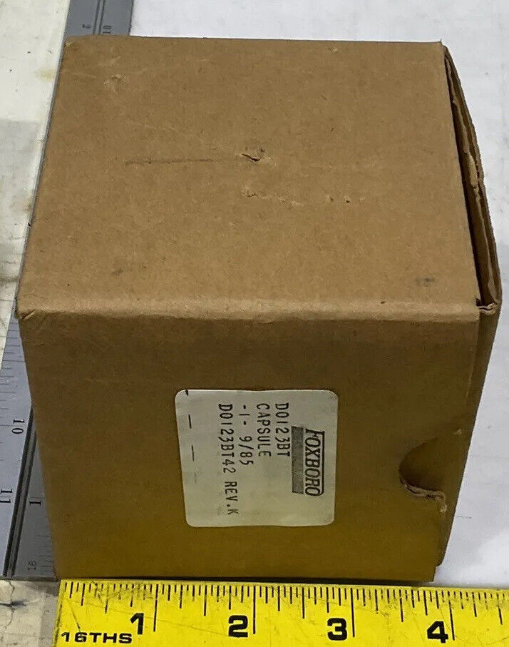 FOXBORO D0123BT42 REV K CAPSULE 373