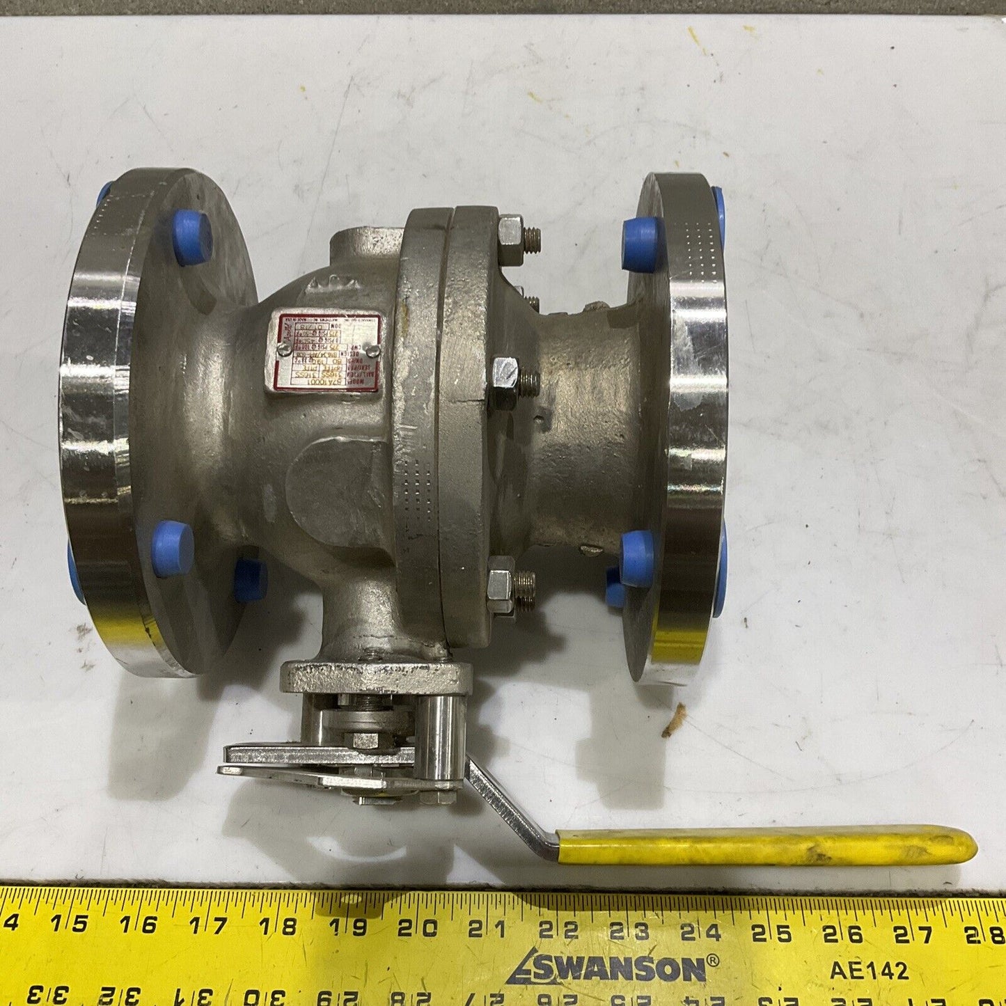 APOLLO 3" 316SS 87A10001 B16.34 API-608 FLANGE  VALVE 275 PSIG 373