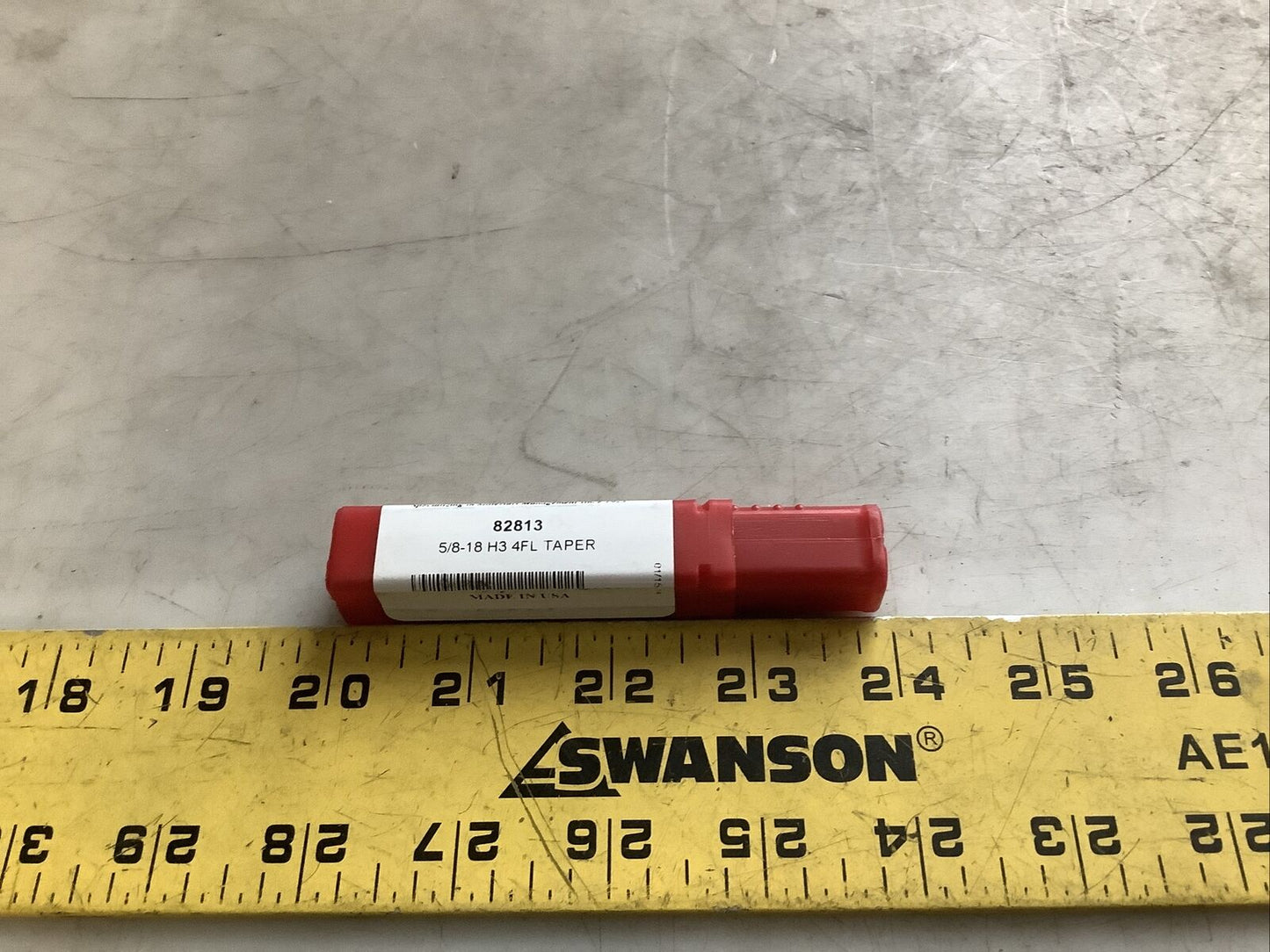 KIMBALL MIDWEST 82813 TAPER 5/8-18 H3 4FL 476