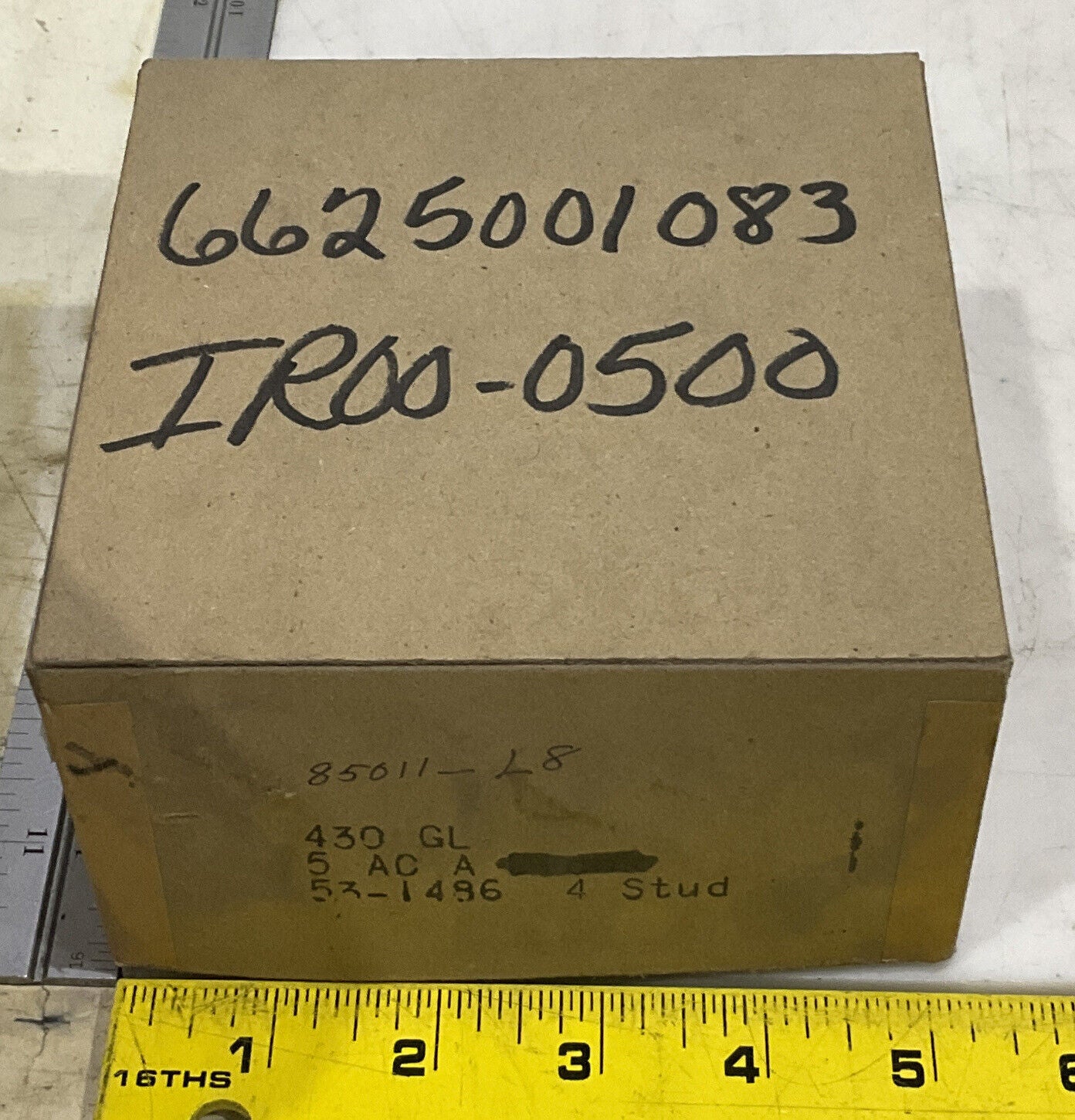 RESEARCH COTTRELL 0300 AMPS 4 STUD PRIMARY TRANSFORMER ELECTRIC METER Industrial Garage Sales