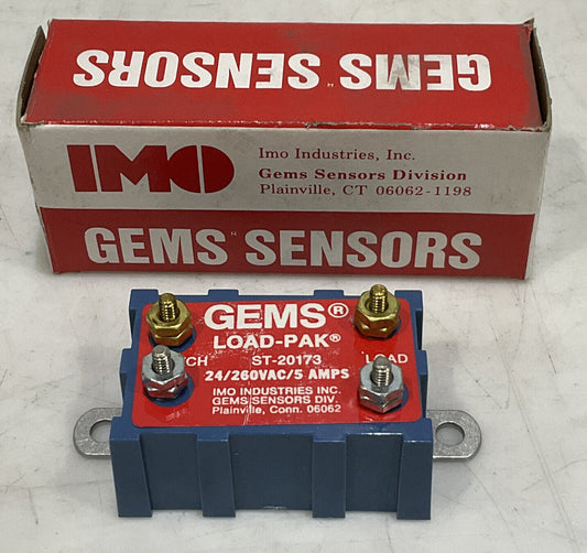 GEMS SENSORS 20173 LOAD-PAK 120-240V-5A TERMINAL 373