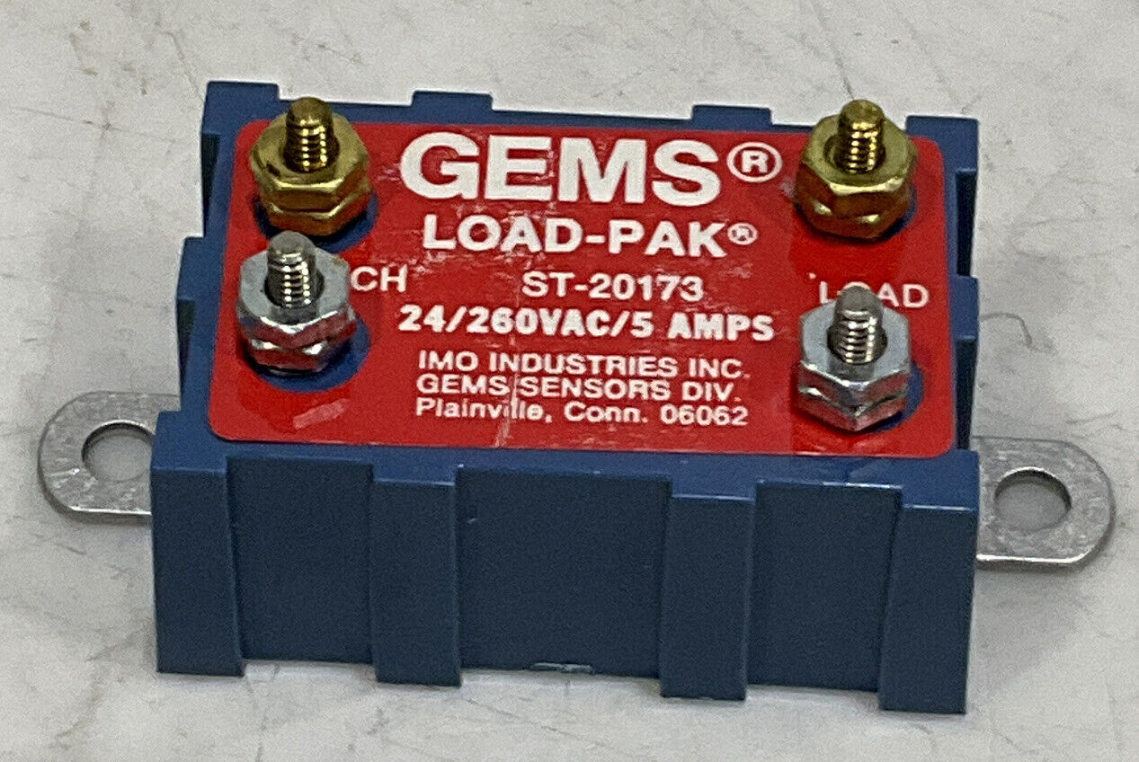 GEMS SENSORS 20173 LOAD-PAK 120-240V-5A TERMINAL 373