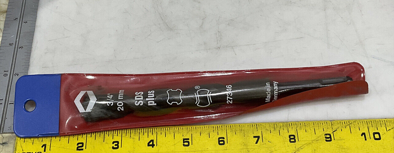 HAMMER DRILL 27346 20MM CARBIDE TIPS 3/4” LOT OF 4 373