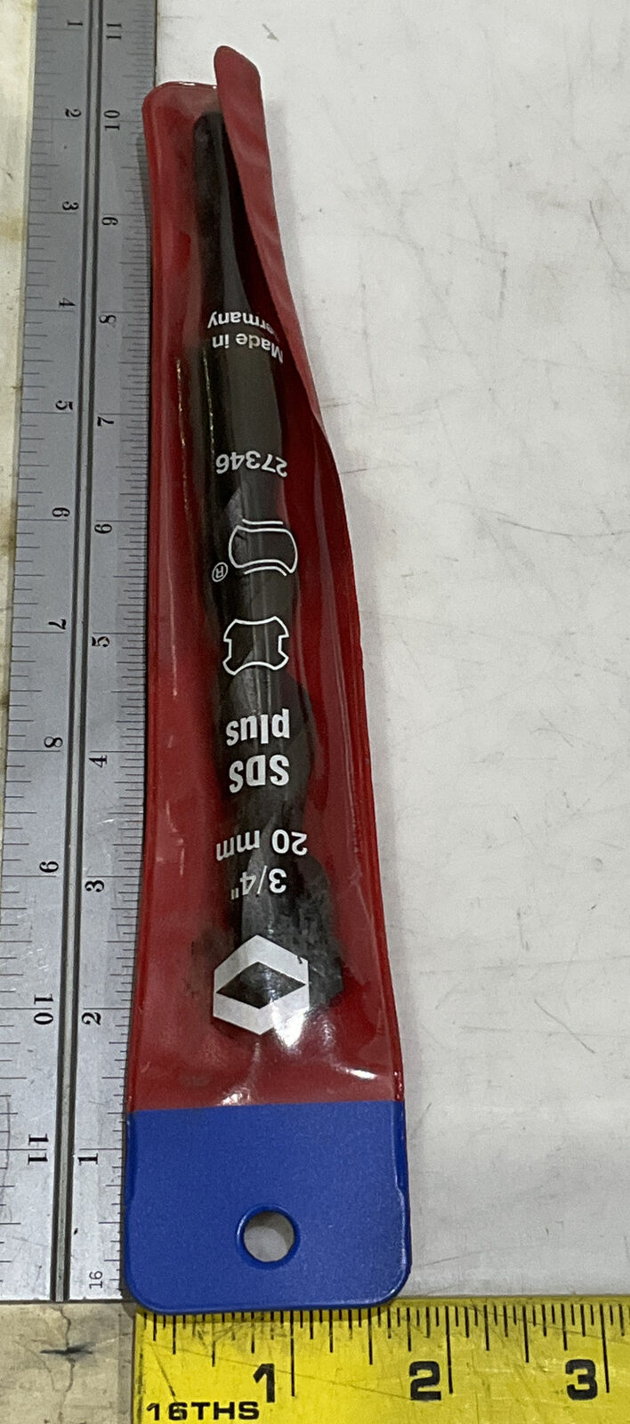 HAMMER DRILL 27346 20MM CARBIDE TIPS 3/4” LOT OF 4 373