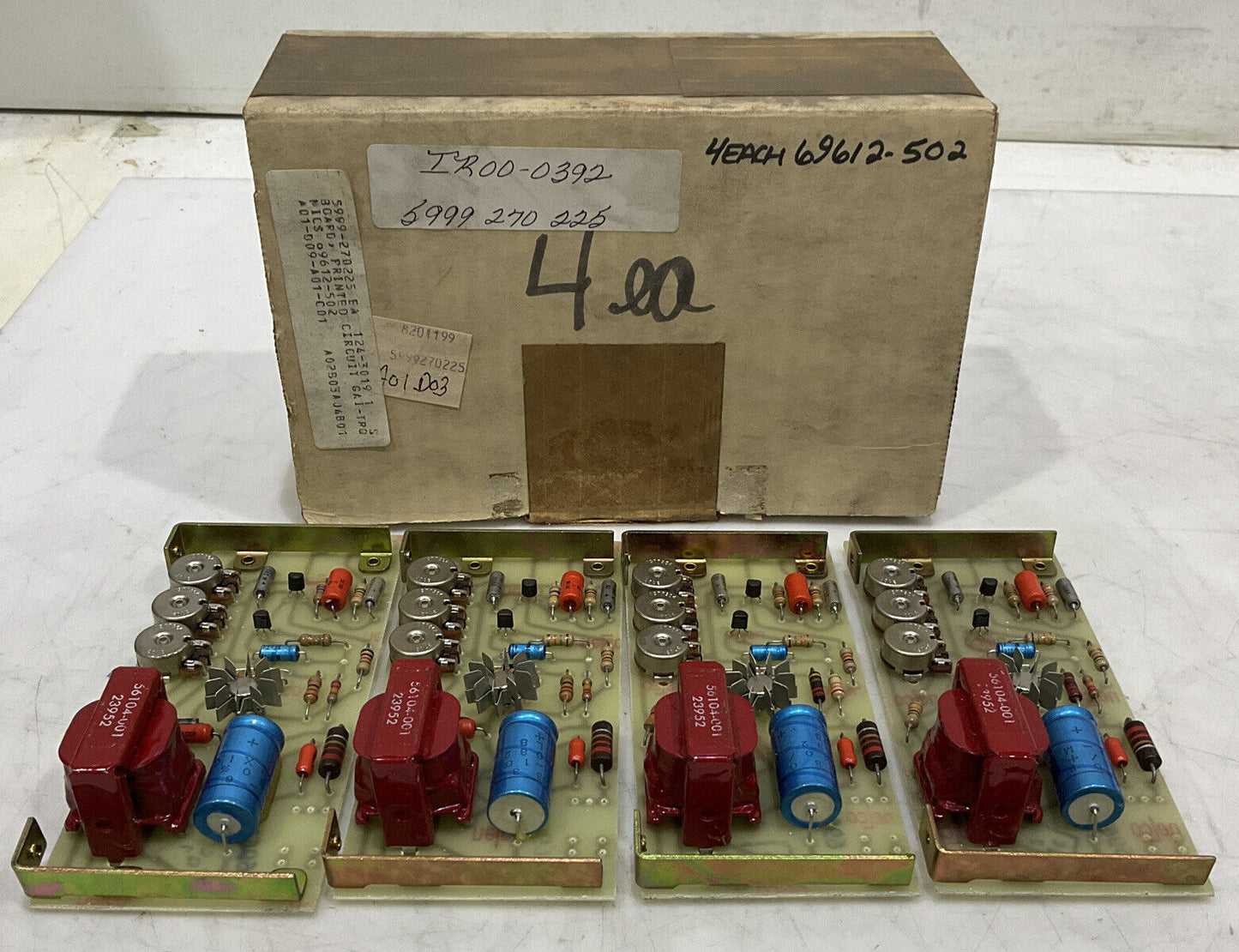 GAI-TRONICS 17007-001 REV B MODULE LOT OF 4 373