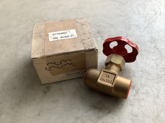 ALFA LAVAL 51784601 NEEDLE VALVE 373