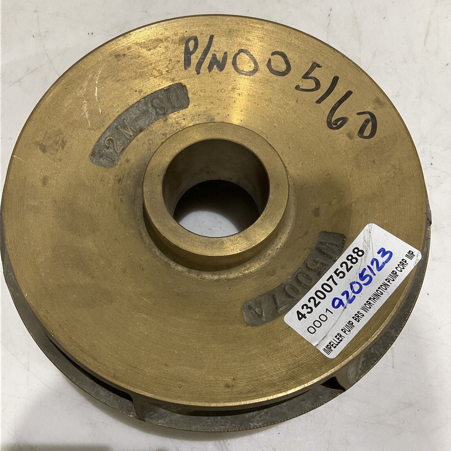 WORTHINGTON PUMP CORP IMP-005160-00 IMPELLER 7 VANE 373