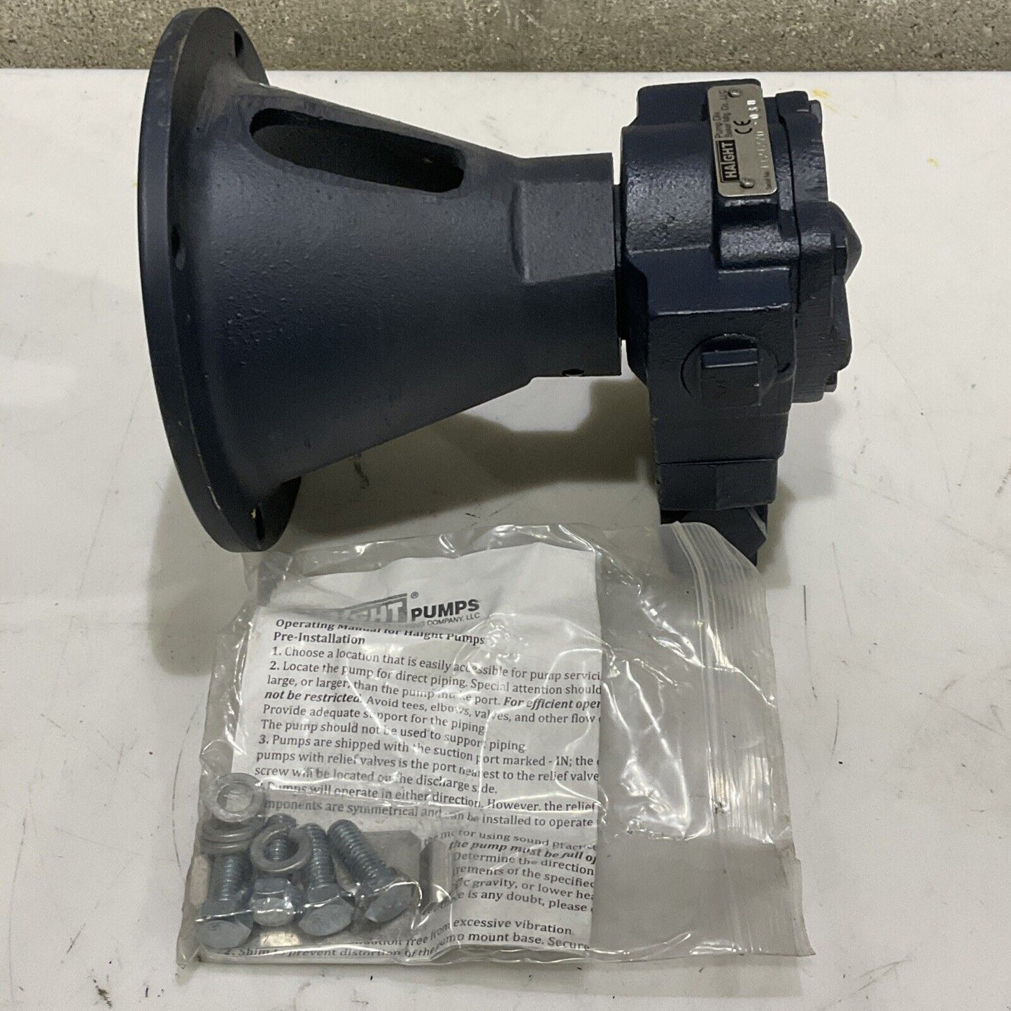 HAIGHT VDPOS2413X6KVW480NRU CENTRIFUGAL OIL PUMP 373