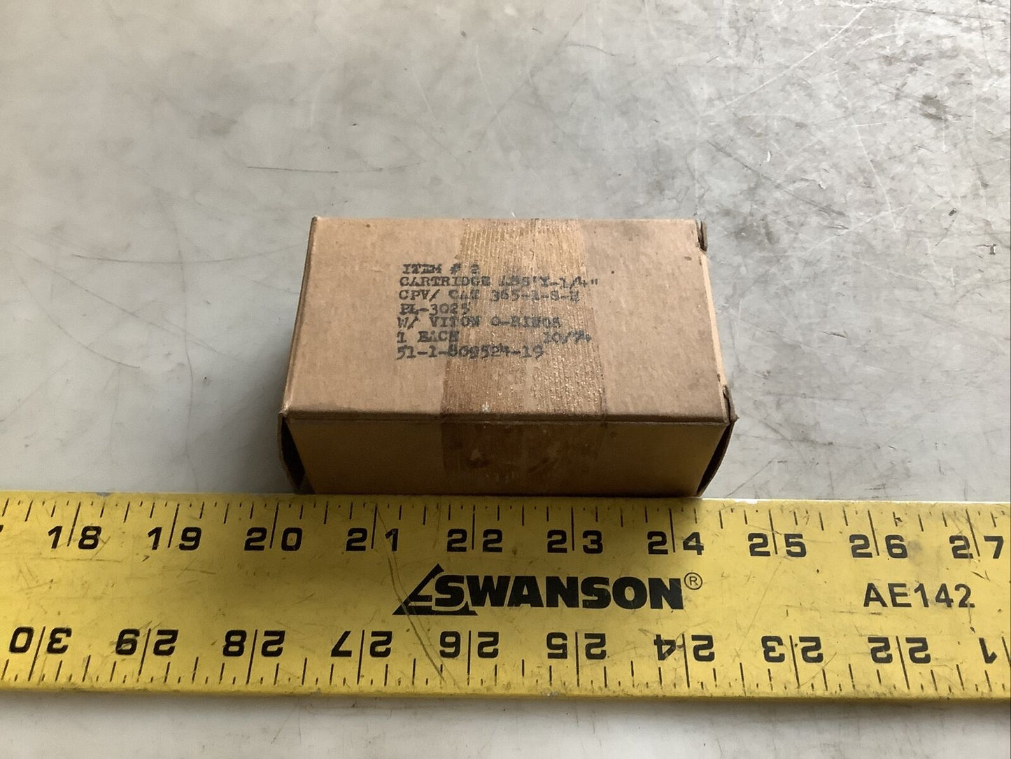 CPV 365-1-S-H CARTRIDGE ASSEMBLY 1/4IN 373