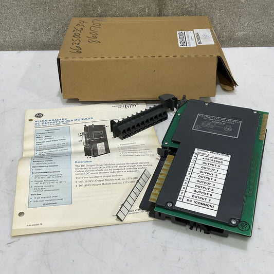ALLEN BRADLEY 1771-OB OUTPUT MODULE SERIES B 12-24V 373