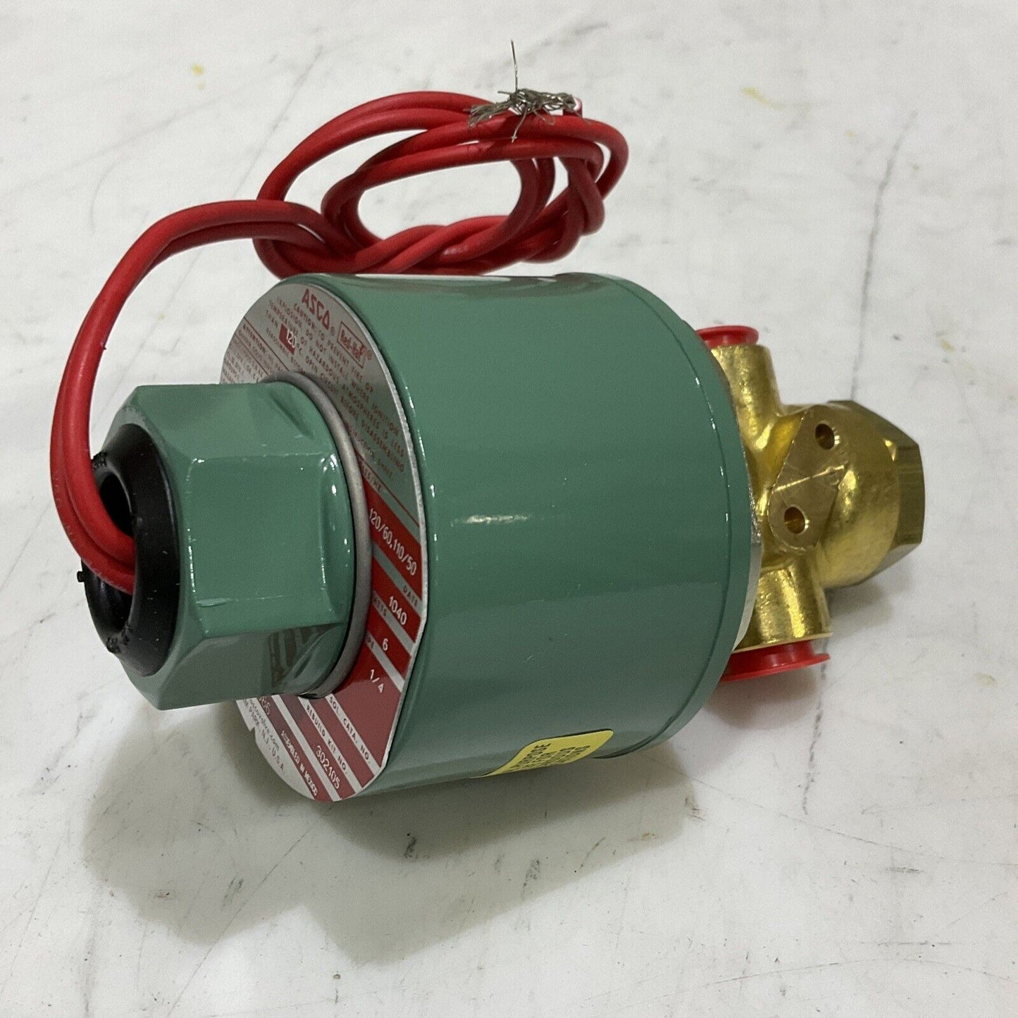 ASCO 8320A086 T634753 SOLENOID VALVE 3-WAY 1/4” 3/32 120V 60HZ 373