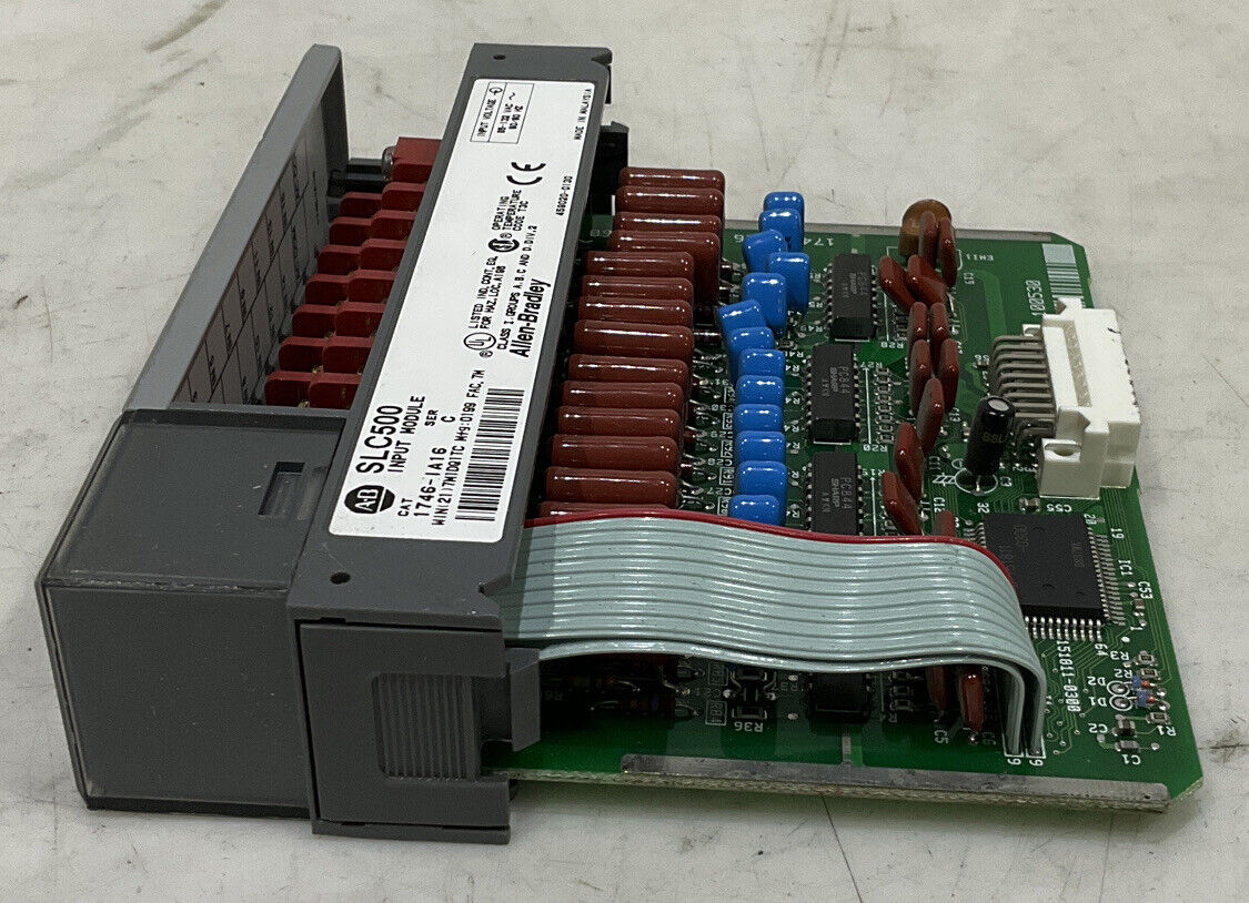 ALLEN-BRADLEY SLC500 1746-IA16 SER C INPUT MODULE 373