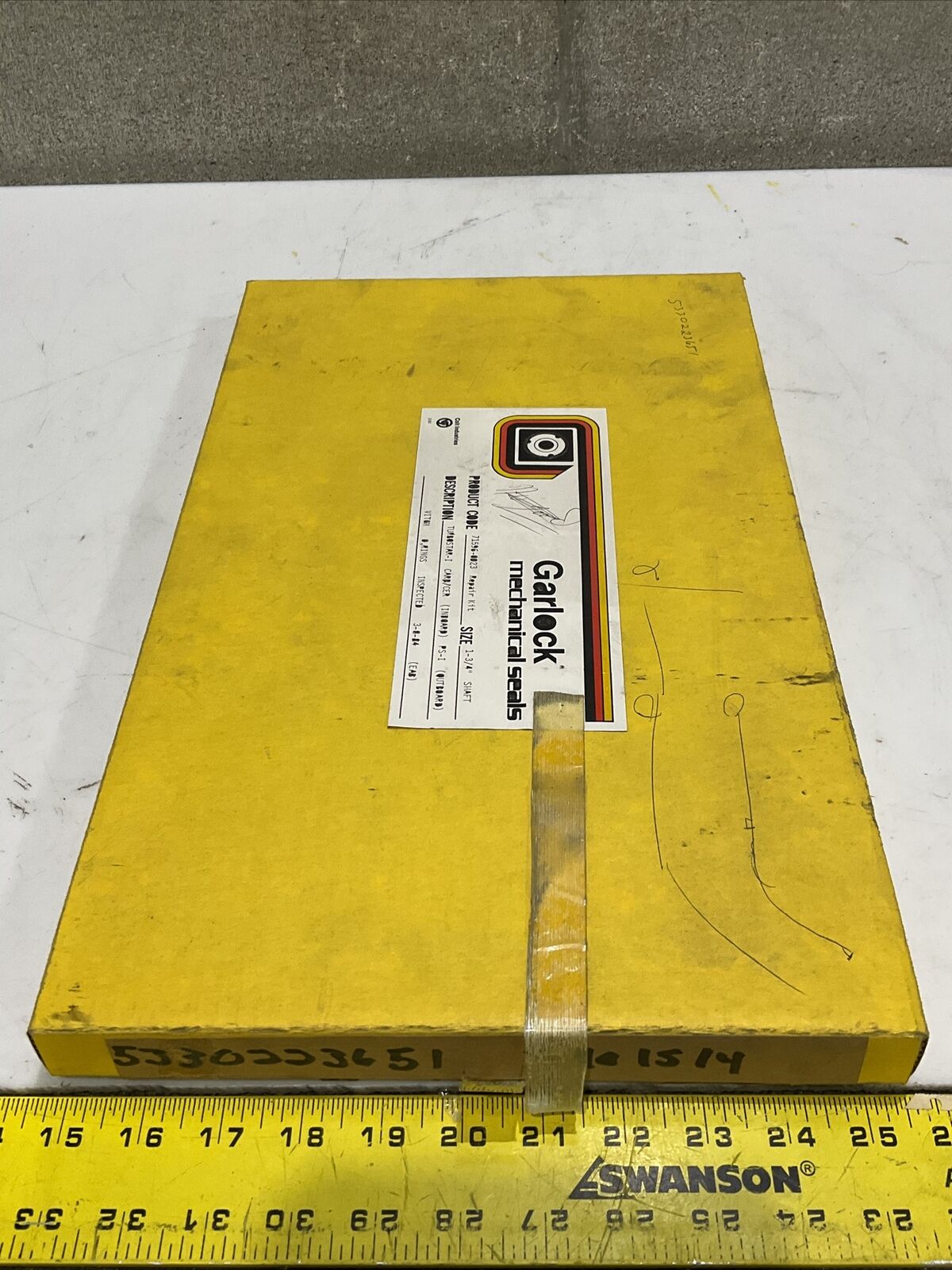 GARLOCK 71596-0023 REPAIR 1-3/4” TURBOSTAR-I CARB/CER PS-I VITON O RINGS 373