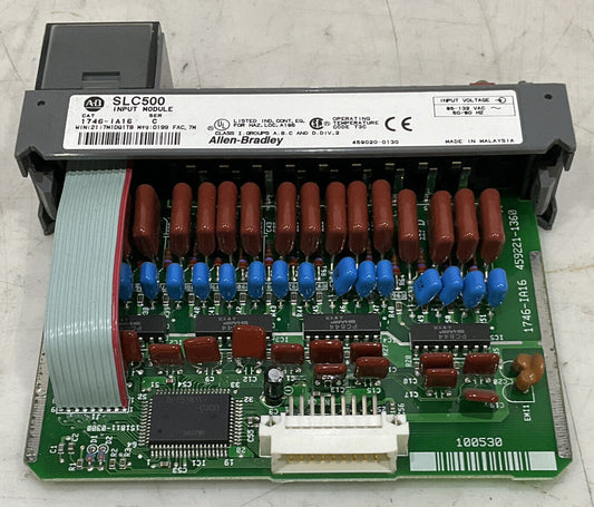 ALLEN-BRADLEY SLC 500 1746-IA16 SER C INPUT MODULE 373