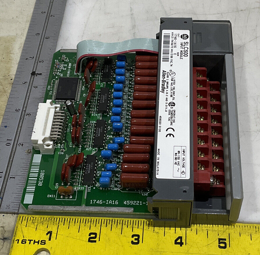 ALLEN-BRADLEY SLC500 1746-IA16 SER C INPUT MODULE 373
