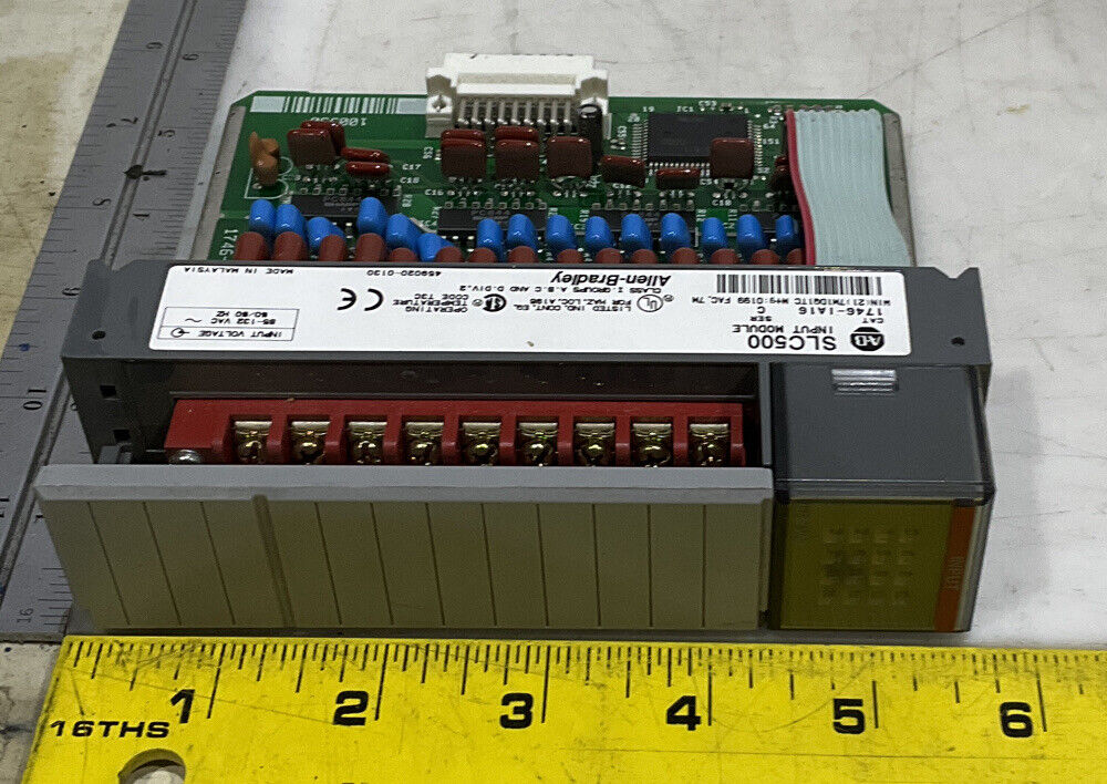 ALLEN-BRADLEY SLC500 1746-IA16 SER C INPUT MODULE 373