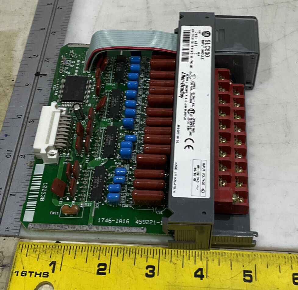 ALLEN-BRADLEY SLC 500 1746-IA16 SER C INPUT MODULE 373