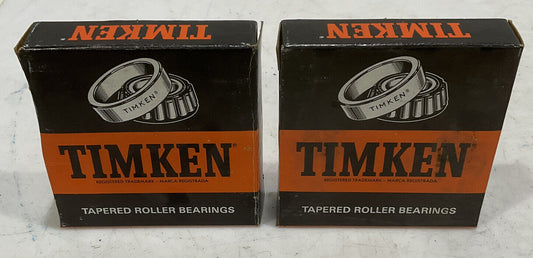 TIMKEN JLM506810 TAPERED ROLLER BEARINGS LOT OF 2 373