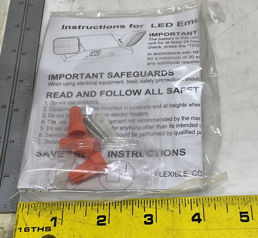 LITHONIA LIGHTING 210LA2 13M588 LED EMERGENCY LIGHTING 373
