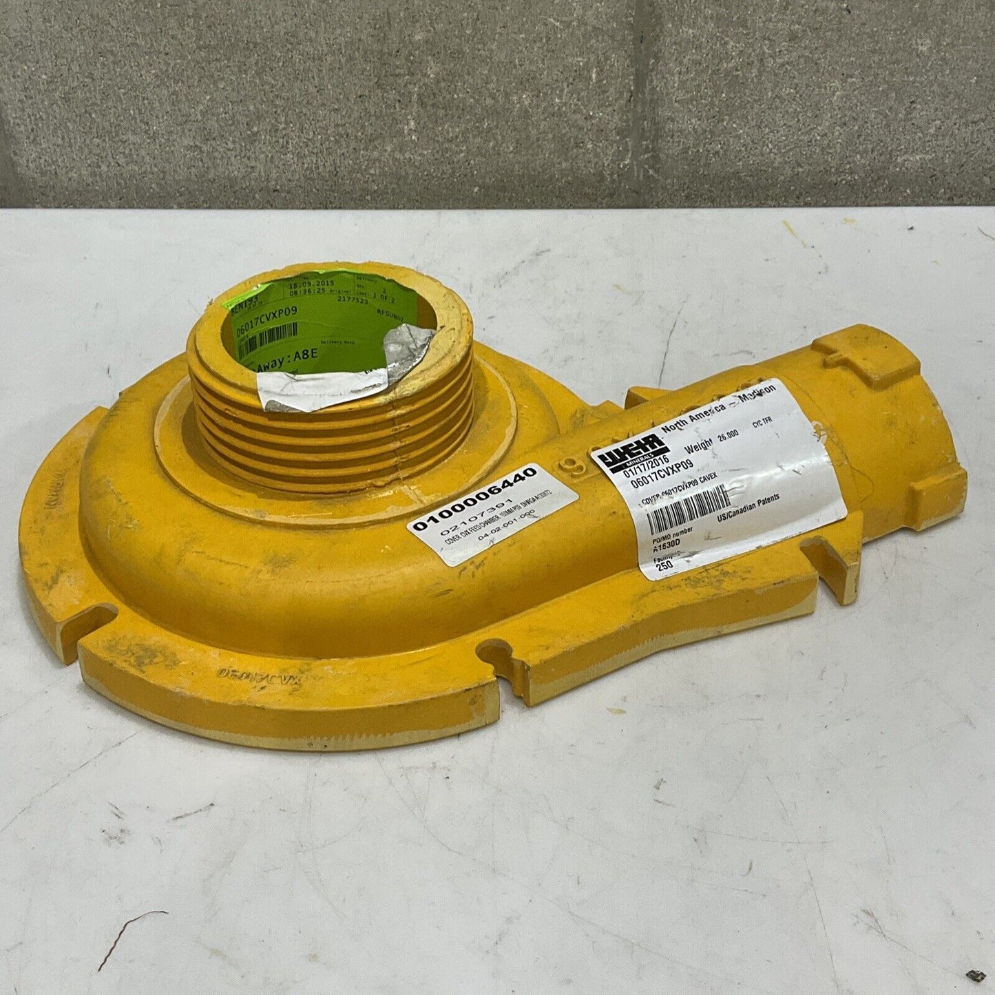 WEIR 06017CV09 CAVEX PUMP COVER FEED CHAMBER 150CVX06 373