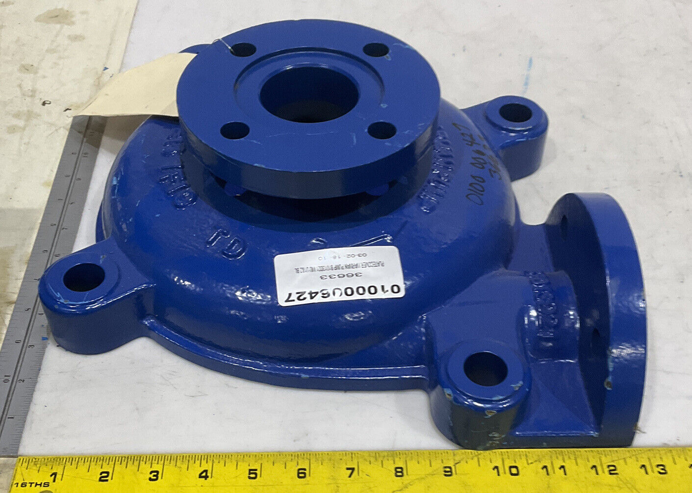 WEIR B1013D21 COVER PLATE SLURRY PUMP 373