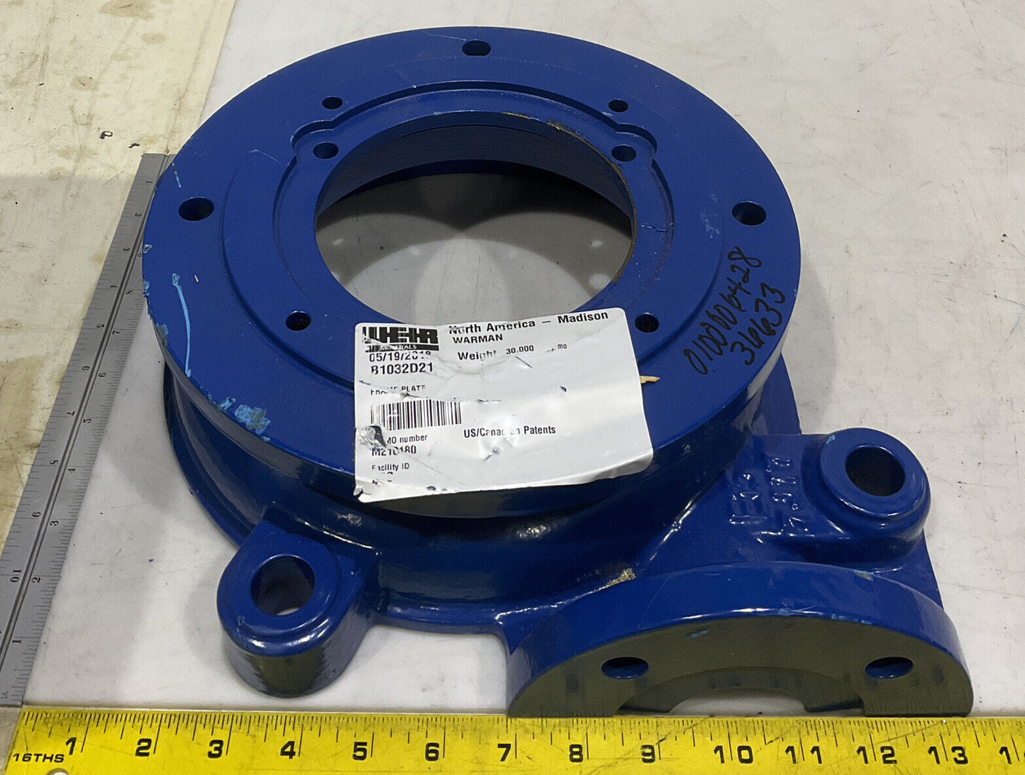 WEIR B1032D21 FRAME PLATE SLURRY PUMP 373