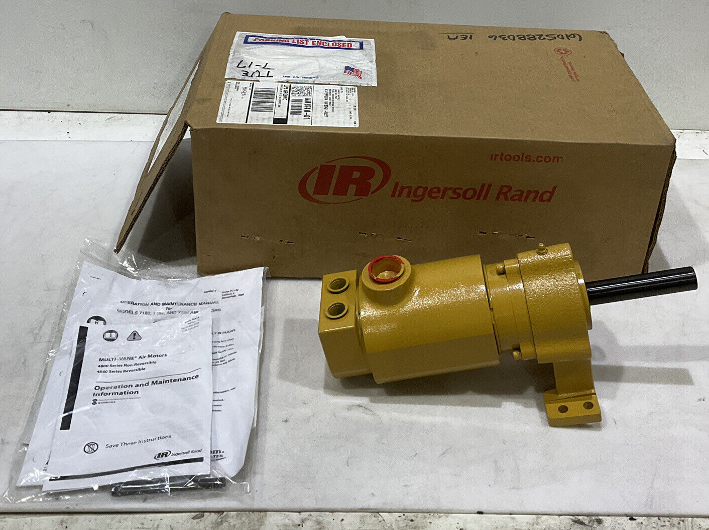 INGERSOLL RAND 7185 ROTARY VANE AIR MOTOR 373