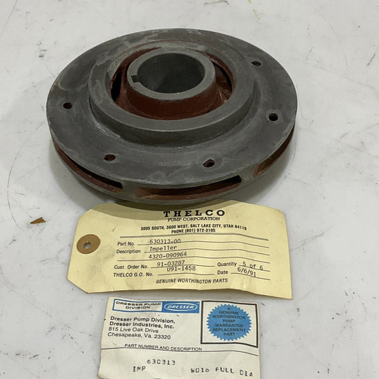 WORTHINGTON THELCO DRESSER 630313-00 4320-090964 IMPELLER 373