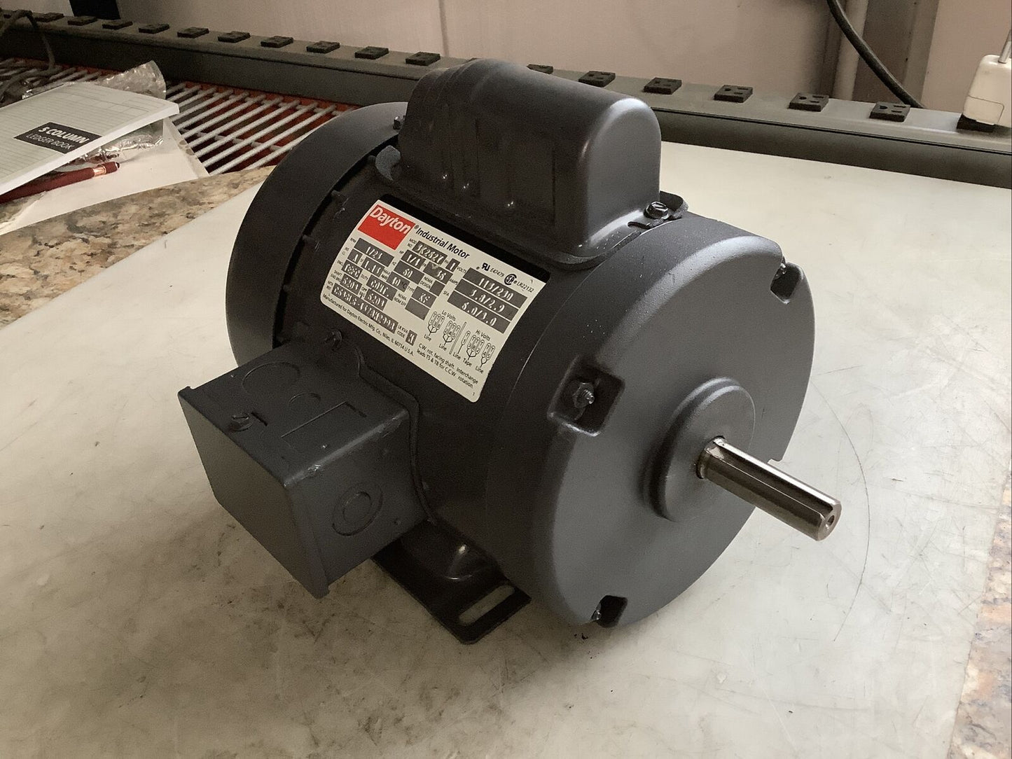 DAYTON 5K262Y GENERAL PURPOSE MOTOR 1PH 1/4HP 1725RPM 373