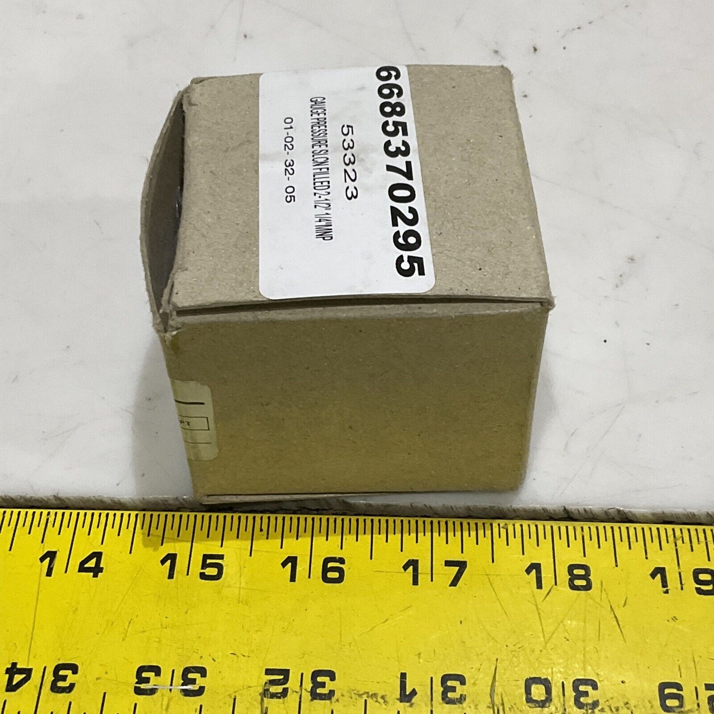 REOTEMP PR25S1D4P16-S-P FILLED PRESSURE GAUGE 2-1/2” 0-30 PSI LOT OF 3 373