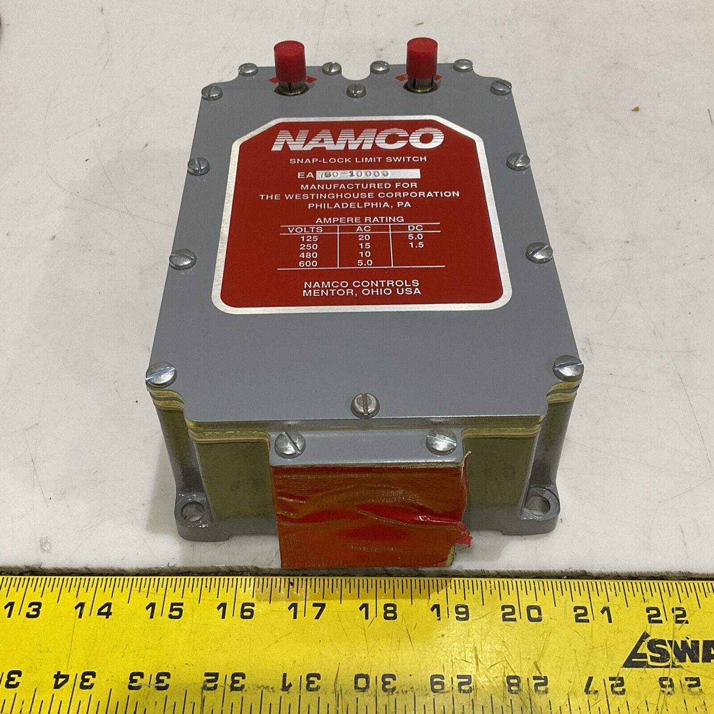 NAMCO EA760-10000 SNAP-LOCK LIMIT SWITCH 373