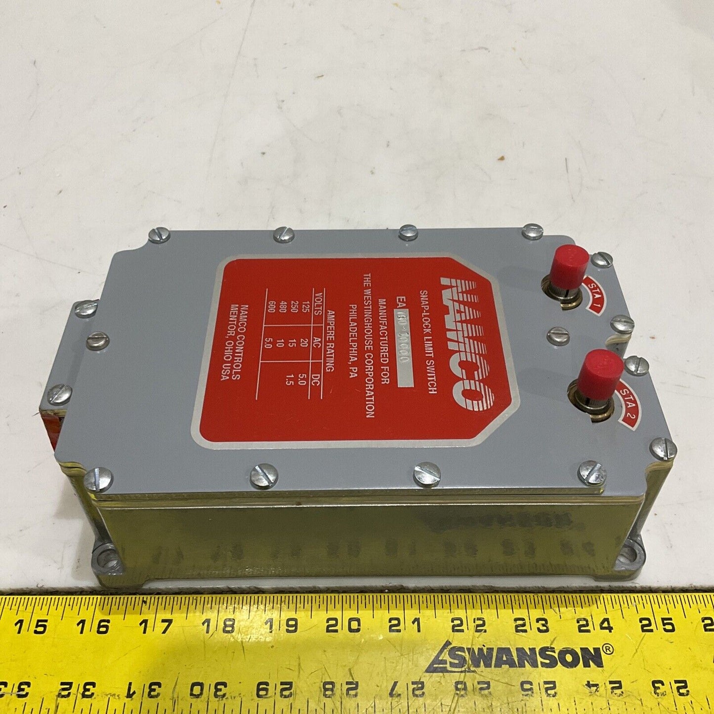 NAMCO EA760-10000 SNAP-LOCK LIMIT SWITCH 373