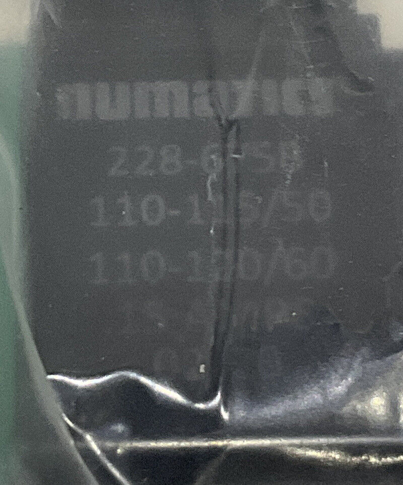 NUMATICS 11DSA44CC000030 228-675B DOUBLE COIL SOLENOID VALVE 373