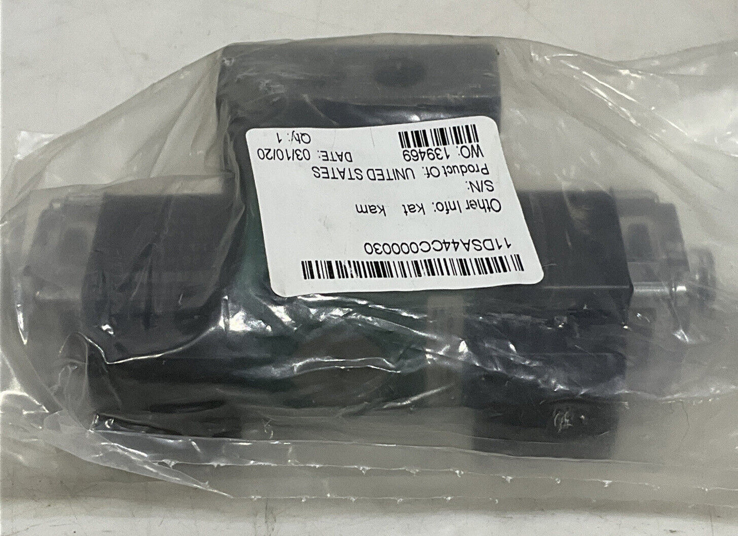 NUMATICS 11DSA44CC000030 228-675B DOUBLE COIL SOLENOID VALVE 373