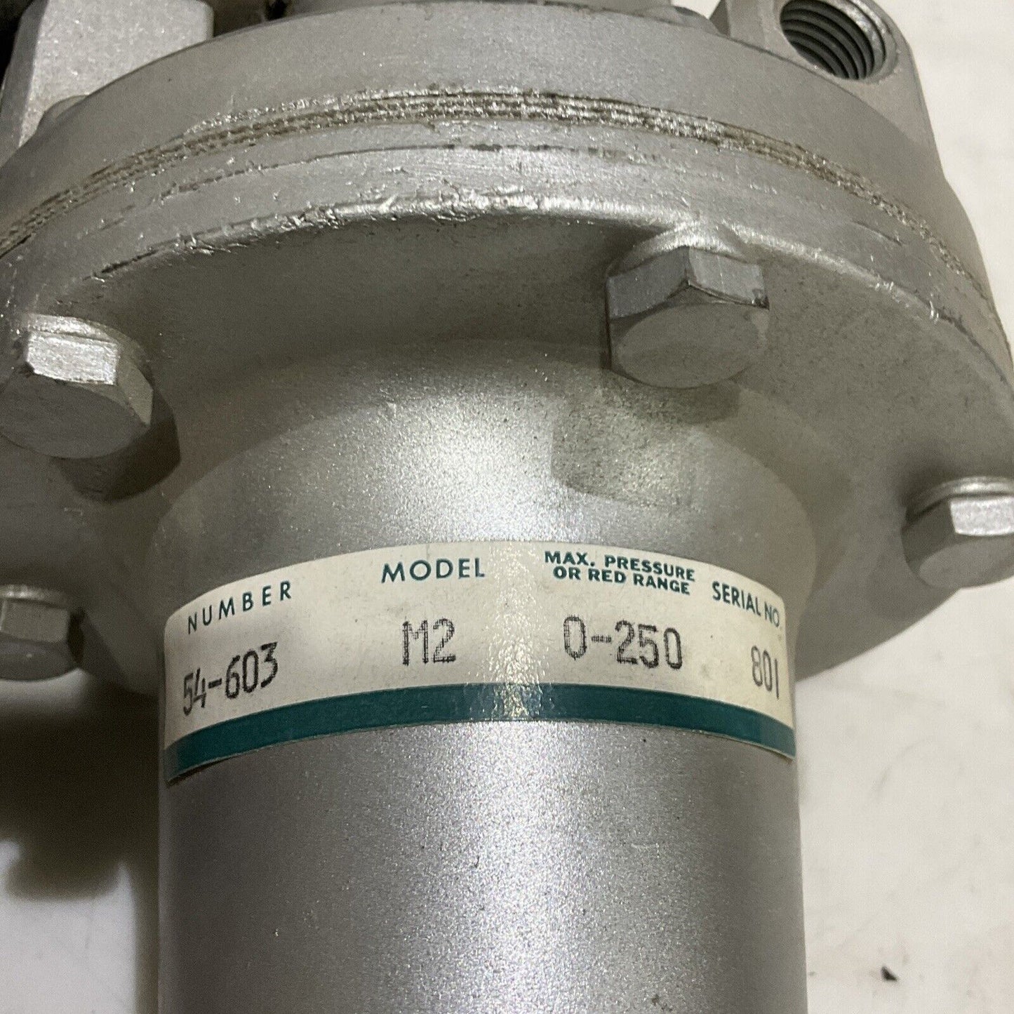 WATTS M2 54-603 AIRLINE REGULATOR 0-250 PSI 801 373