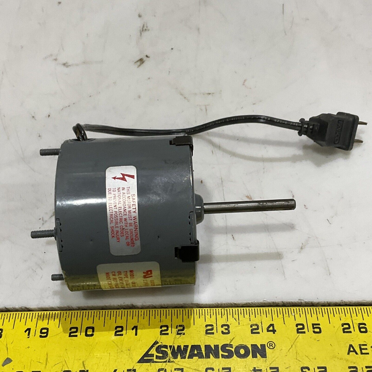 DAYTON 4M194 FAN BLOWER MOTOR 3.3” 1/25 HP 115V 60 HZ 1-PH 373