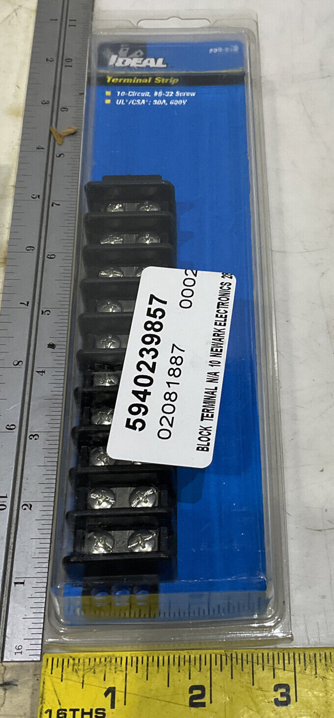 IDEAL 89210 TERMINAL STRIP LOT OF 4 373