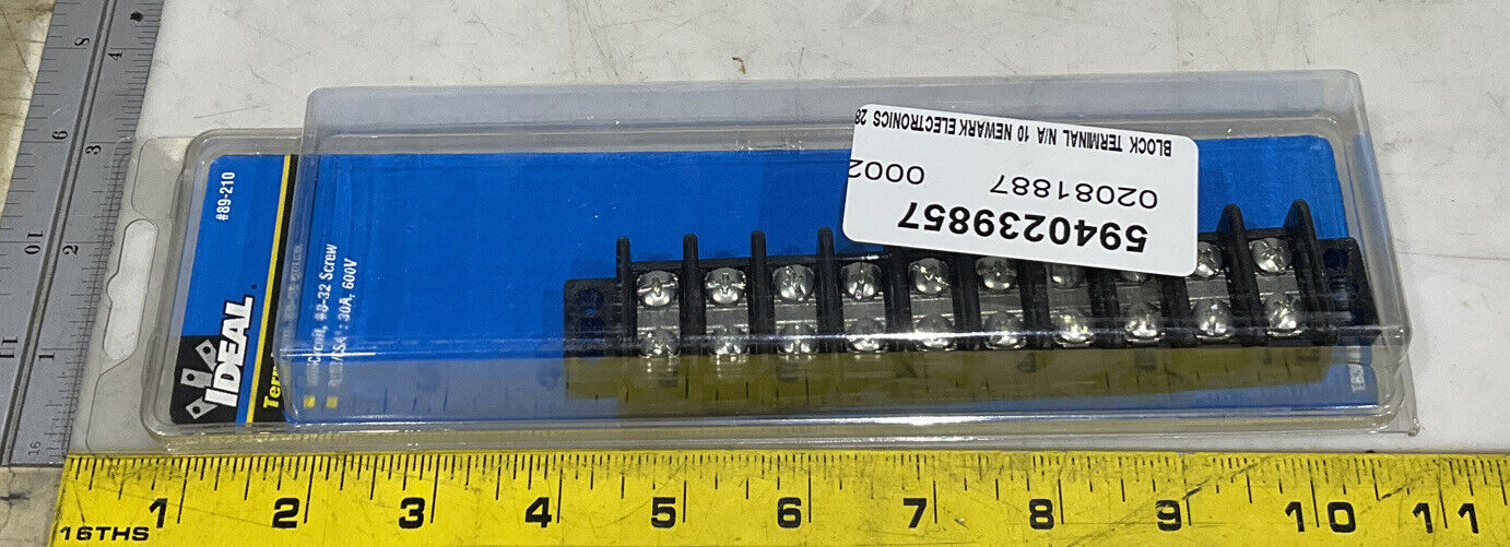 IDEAL 89210 TERMINAL STRIP LOT OF 4 373