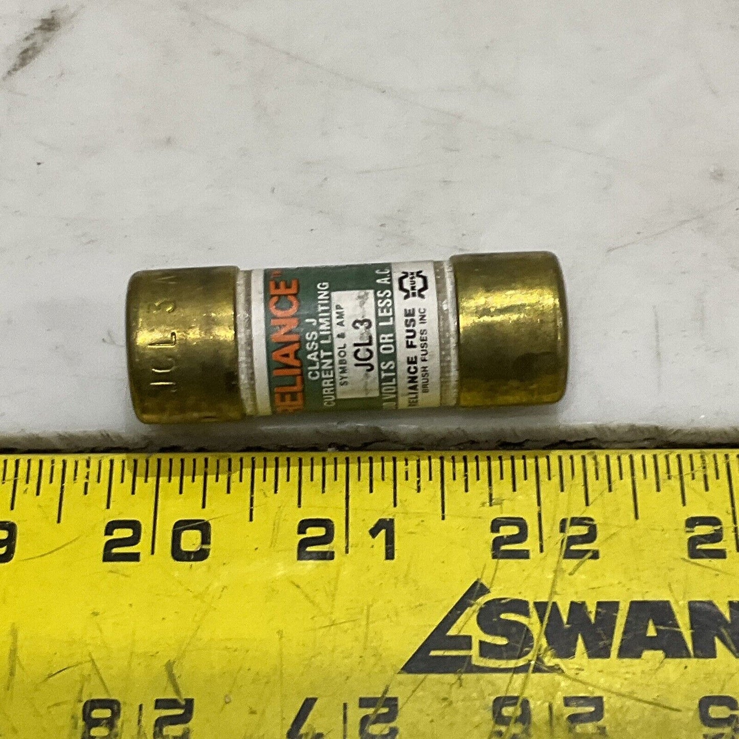 RELIANCE JCL3 CURRENT LIMITING FUSE CLASS J 600V LOT OF 6 374