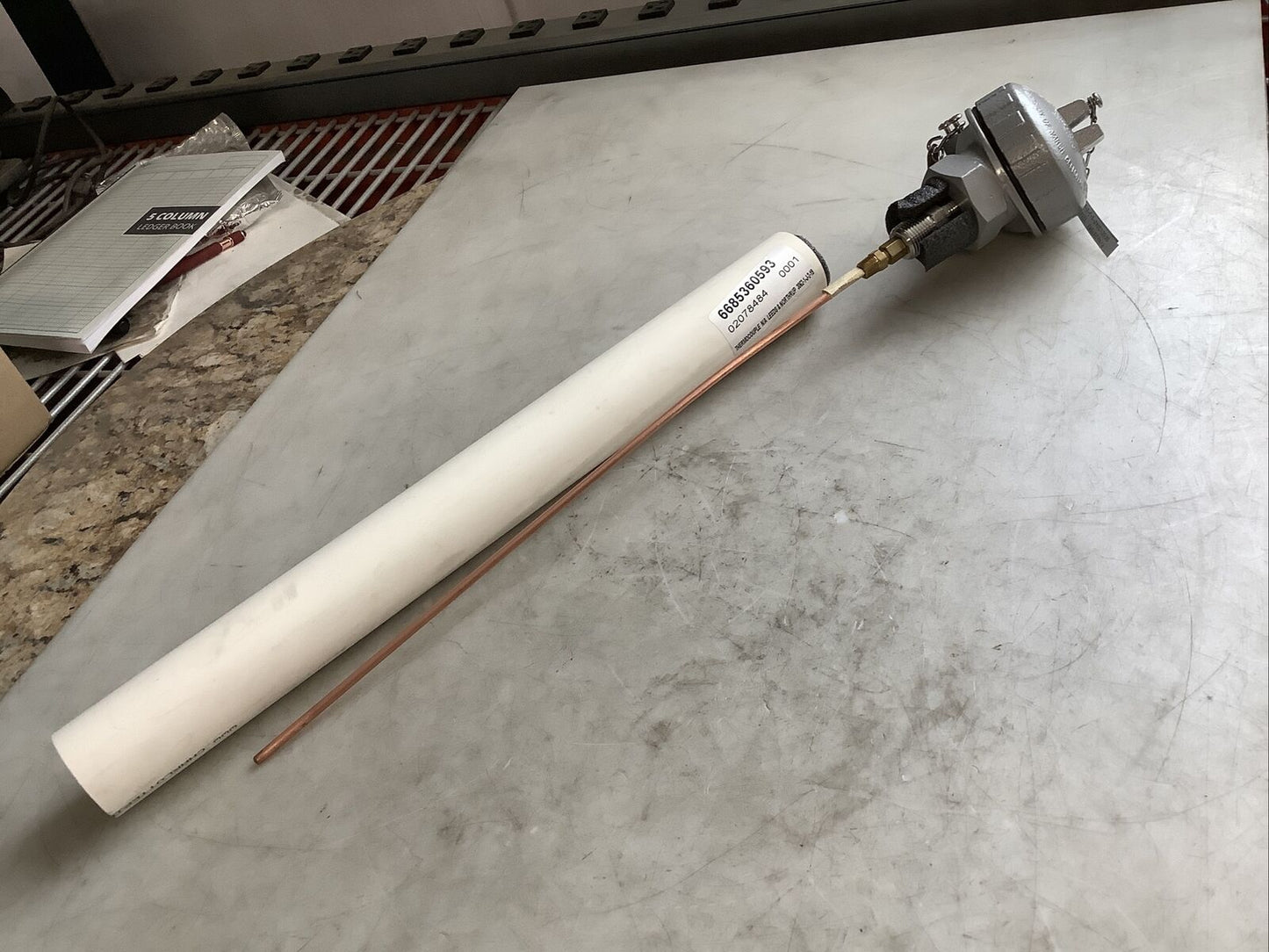 LEEDS AND NORTHRUP 3062-1-J-2-19.25-2-0-1-000 THERMOCOUPLE 373