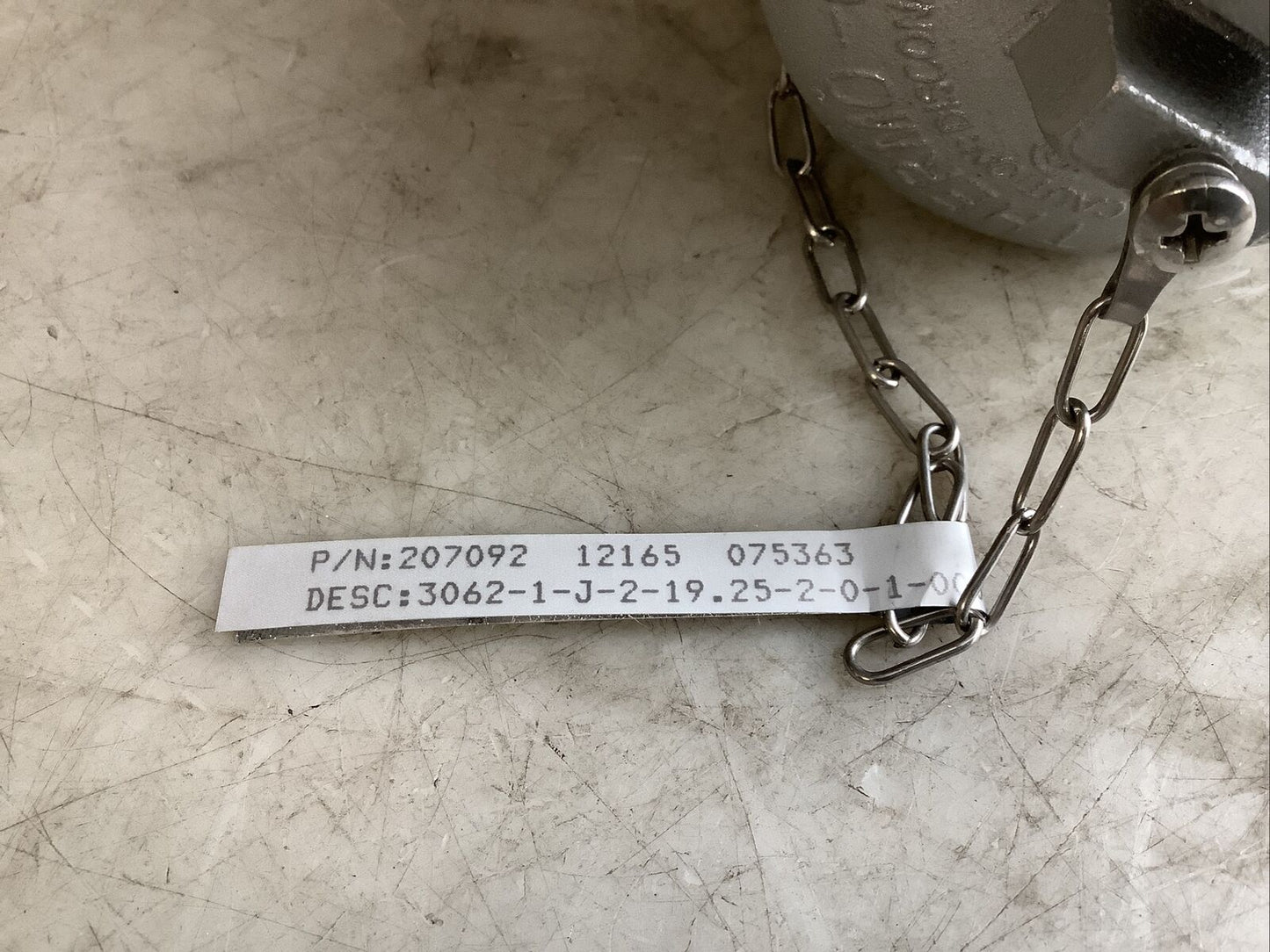 LEEDS AND NORTHRUP 3062-1-J-2-19.25-2-0-1-000 THERMOCOUPLE 373