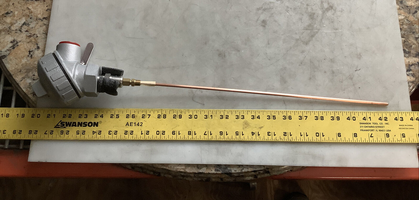 LEEDS AND NORTHRUP 3062-1-J-2-19.25-2-0-1-000 THERMOCOUPLE 373