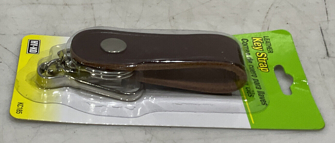 HY-KO KC185 LEATHER KEY STRAP LOT OF 8 373