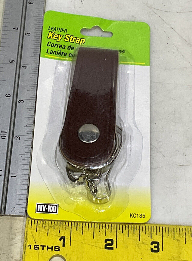 HY-KO KC185 LEATHER KEY STRAP LOT OF 8 373