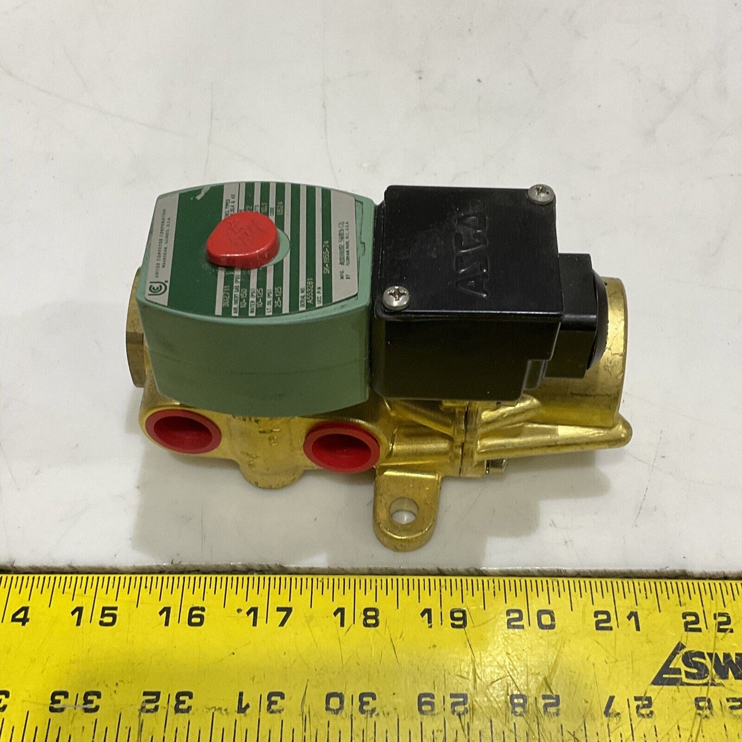 ASCO SK-1955-74 A553281 SOLENOID VALVE 1/2” 120/60 110/50 4-WAY 373