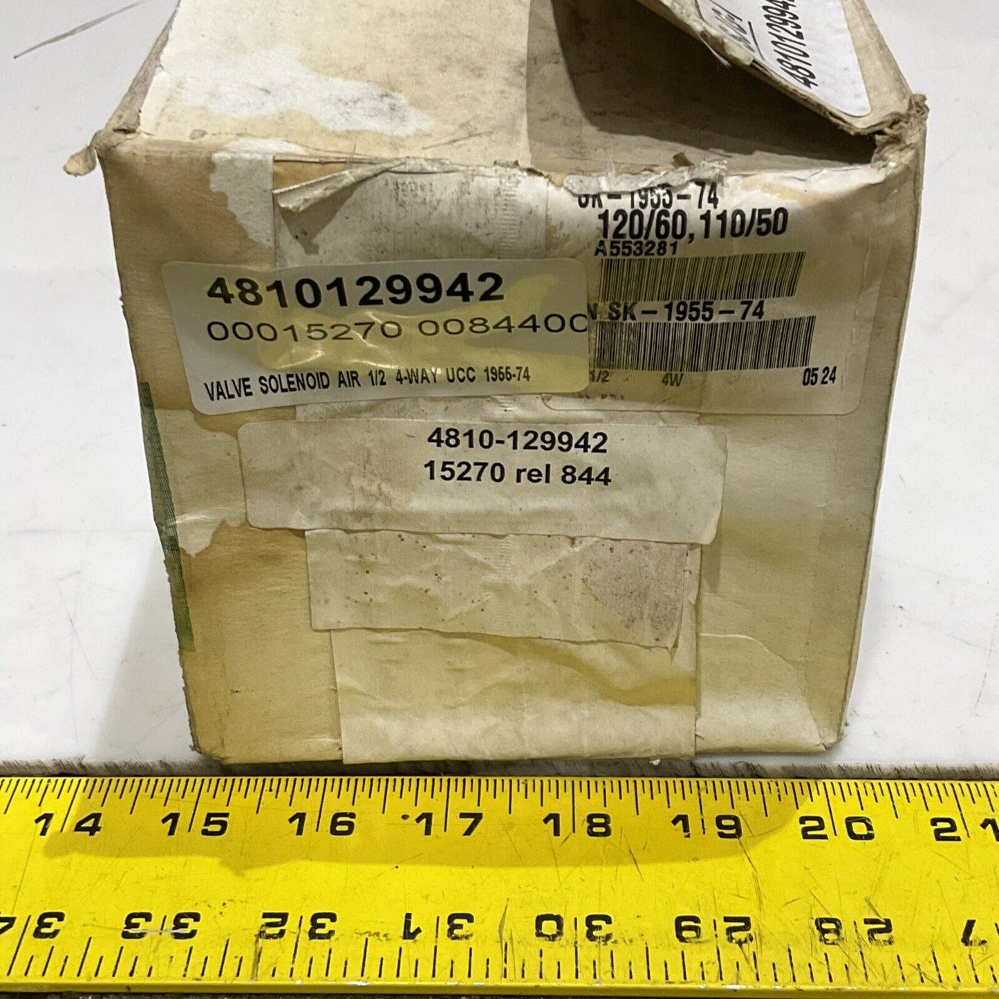 ASCO SK-1955-74 A553281 SOLENOID VALVE 1/2” 120/60 110/50 4-WAY 373