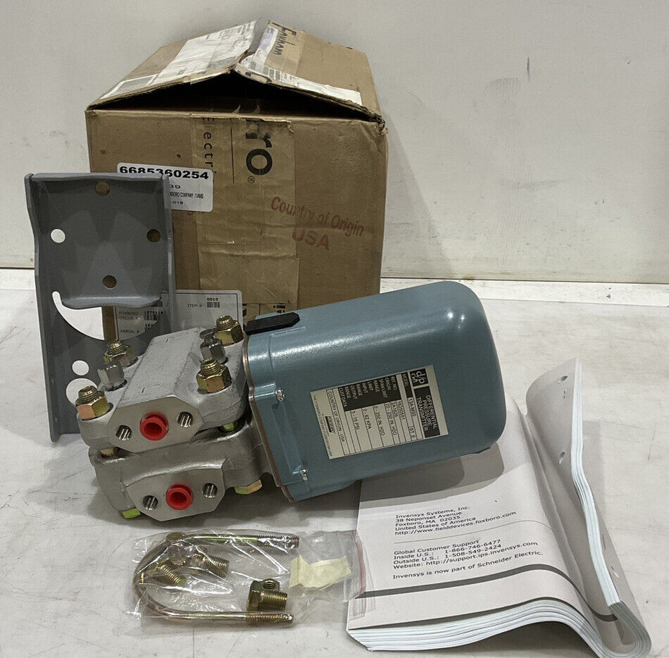 FOXBORO 13A-MSO PRESSURE TRANSMITTER 373