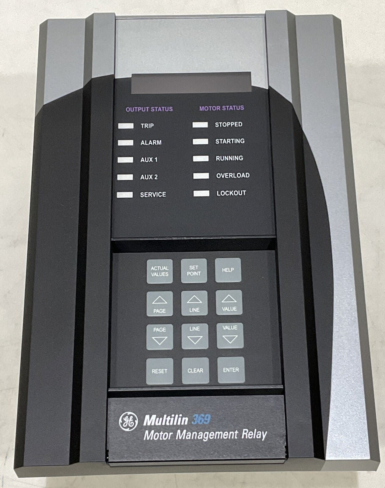 GENERAL ELECTRIC 369-HI-0-0-0-0-E MULTILINGUAL 369 MOTOR MANAGEMENT RELAY 373